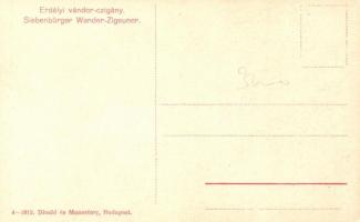 Erdélyi vándor cigány; Divald & Monostory / Siebenbürger Wander-Zigeuner / Transylvanian wanderi...