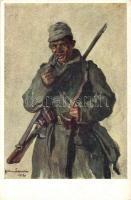 WWI Gypsy soldier of Hungarian Infantry Regiment s: Hans Larwin