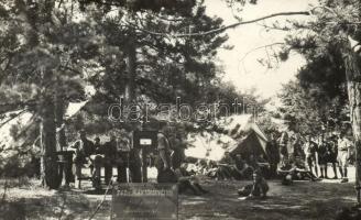 1933 Gödöllő, Jamboree, 242. sz. MÁV Törekvés cserkészcsapat északi főműhelye, photo