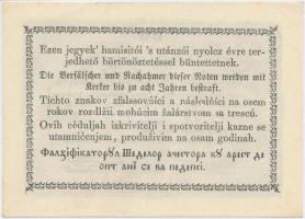 1849. 30Kr "Kossuth bankó" papírránccal T:I-
Hungary 1849. 30 Krajczár with typographical ...