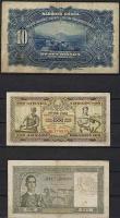 Jugoszlávia 6 db régebbi bankjegy T:II,III RR!!