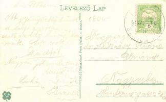 Felek, Freck; Frecker Erholungsheim, Verlag Victor Graef / sanatorium, folklore; floral