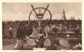 Redipuglia, Cimitero militare, monumento agli Alpini / military cemetery, monument of alpine units