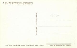 Redipuglia, Cimitero militare, monumento agli Alpini / military cemetery, monument of alpine units