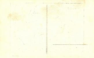 Wild pornographic hand-painted postcard