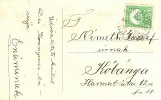 Krampusz / Romantic Krampus card