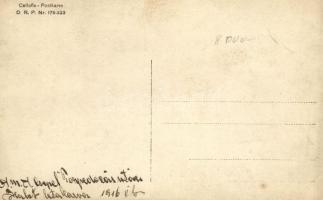 1916 K.u.K. navy, SMS Csepel damaged board, photo