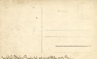 1917  K.u.K. navy, a telegraph officer of SMS Blitz, photo