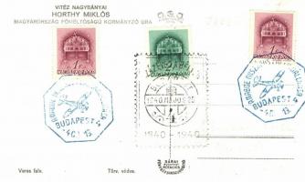 Horthy Miklós, Veres fotó 'A MABOE Országos Emlékkiállítása' So. Stpl