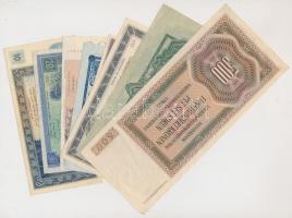 Csehszlovákia / Szlovákia 31db vegyes bankjegy, mindegyik "SPECIMEN" perforációval T:vegye...