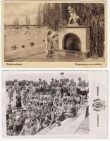 Hajdúszoboszló - 2 db régi képeslap / 2 old postcards