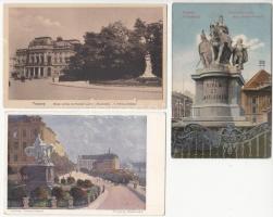 Pozsony - 3 db régi képeslap / 3 old postcards