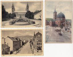 Pécs - 6 db régi képeslap / 6 old postcards