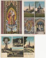 Budapest II. Máriaremete - 6 db régi képeslap / 6 old postcards