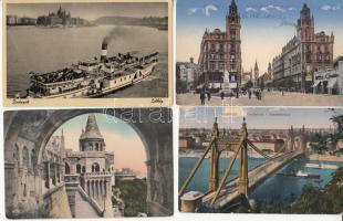 Budapest - 9 db régi képeslap / 9 old postcards