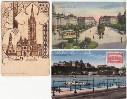 Budapest - 6 db régi képeslap / 6 old postcards