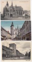 Kassa - 8 db régi képeslap / 8 old postcards