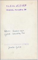 cca 1960-1970 Klein József: Takács Lajos (Petrov), Komlóssy Teri (Sybill) a Miskolci Nemzeti Színház...