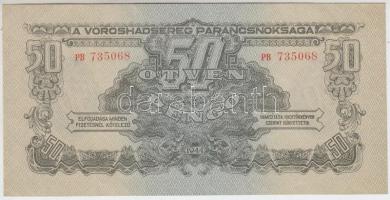 1944. 50P "A Vöröshadsereg Parancsnoksága" T:I,I-