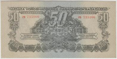 1944. 50P "A Vöröshadsereg Parancsnoksága" T:I,I-