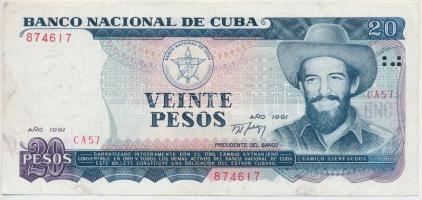 Kuba 1991. 20P T:III Cuba 1991. 20 Pesos C:F Krause 110