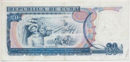 Kuba 1991. 20P T:III
Cuba 1991. 20 Pesos C:F
Krause 110