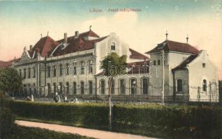Lőcse, Felső leányiskola / girl school