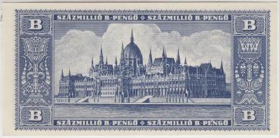 1946. 100.000.000BP T:I- (hajtatlan, apró szamárfül)