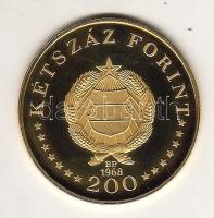 1968. 200Ft Au 16,821g "Semmelweis" T:PP díszdobozban