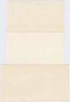 Kalocsa DN "Kiétkezési utalvány" 10Ft + 50Ft + 100Ft hátoldali "KALOCSAI FEGYHÁZ ÉS B...