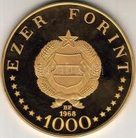 1968. 1000Ft Au 84,104g "Semmelweis" T:PP díszdobozban