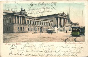 Vienna, Wien; Reichstagsgebäude (EB)