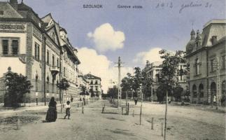 Szolnok, Gorove utca; Faragó Sándor kiadása