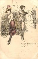 A Selmeci Diákéletből I. Balek kuss! / Studentica s: Bartha L.