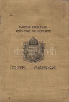 1931 Magyar útlevél