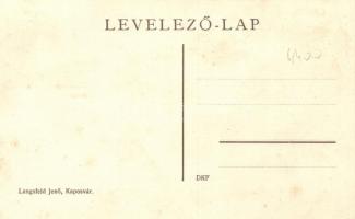 Geszti, Kastély; Langsfeld Jenő kiadása