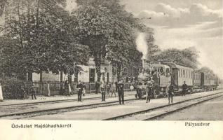 Hajdúhadház, Vasútállomás