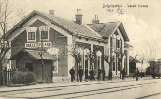 Drégelypalánk, Vasútállomás; Polgár Ignátz kiadása