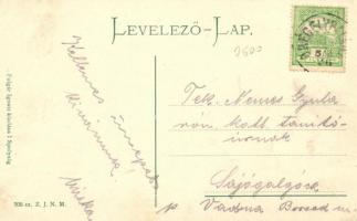 Drégelypalánk, Vasútállomás; Polgár Ignátz kiadása