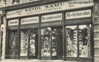 Sopron, Seidl Samu divatáruháza; Várkerület 61 / Grabenrunde