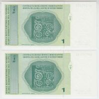 Bosznia-Hercegovina 1998. 1M (2x) sorszámkövetők T:I
Bosnia and Hercegovina 1998. 1 Marka (2x) seque...