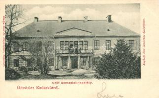 Kadarkút, Gróf Somssich-kastély; kiadja Gerő Zs. könyvkereskedő