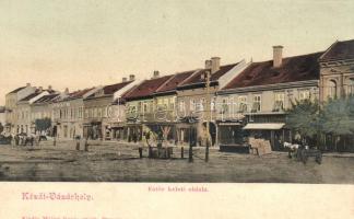 Kézdivásárhely, Főtér keleti oldala; kiadja Müller Gyula utóda / main square (Rb)