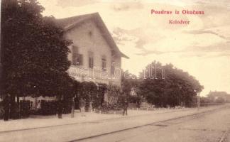 Okucani, Kolodvor / railway station (EK)
