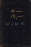 1922 Kíscímeres útlevél bőrtokban