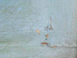 Jelzés nélkül: Oázis. Olaj, vászon, keretben, 80×50 cm