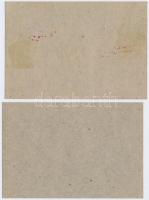 Hajmáskér / hadifogolytábor 1914. 1K + 2K I. kiadás T:II,I (egyik hátoldalán ragasztásnyom)
Hungary ...