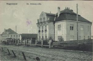 1916 Nagyenyed, Aiud; Dr. Dobozy villa, Földes Ede kiadása / villa