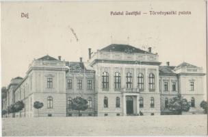 Dés, Törvényszéki palota, Palatul Justitiei / Palace of Justice 'vissza' So. Stpl