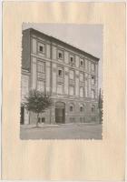 1942 Kolozsvár, Cluj; Szilágyi Erzsébet Egyházi Leányotthon / Girl Institute. photo glued on postcard